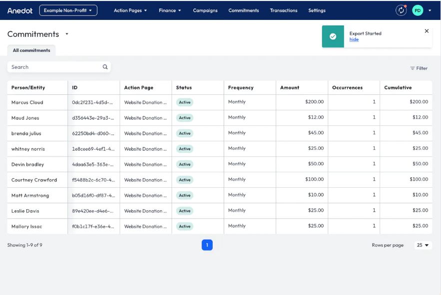 11 Best Church Giving Software In 2024 The Lead Pastor   Web App Library Categories Providers Screenshots 001 225 937 Pub Anedot Screenshot 1701780624 