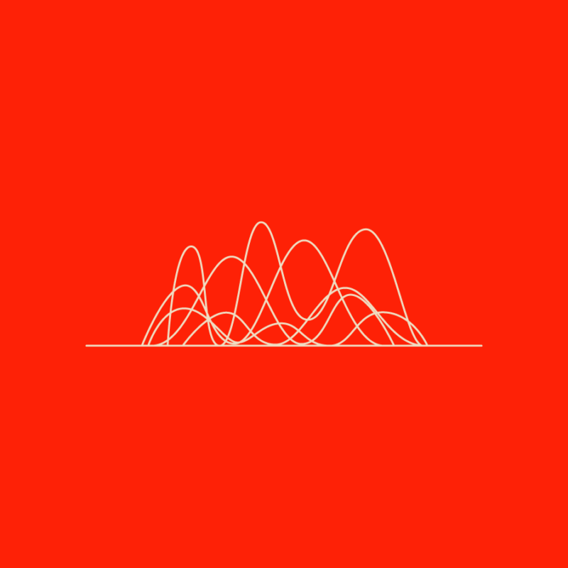 wavy lines on a red background for how to develop a church communication plan